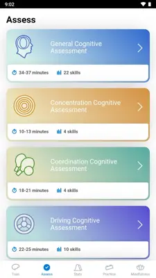 CogniFit android App screenshot 1